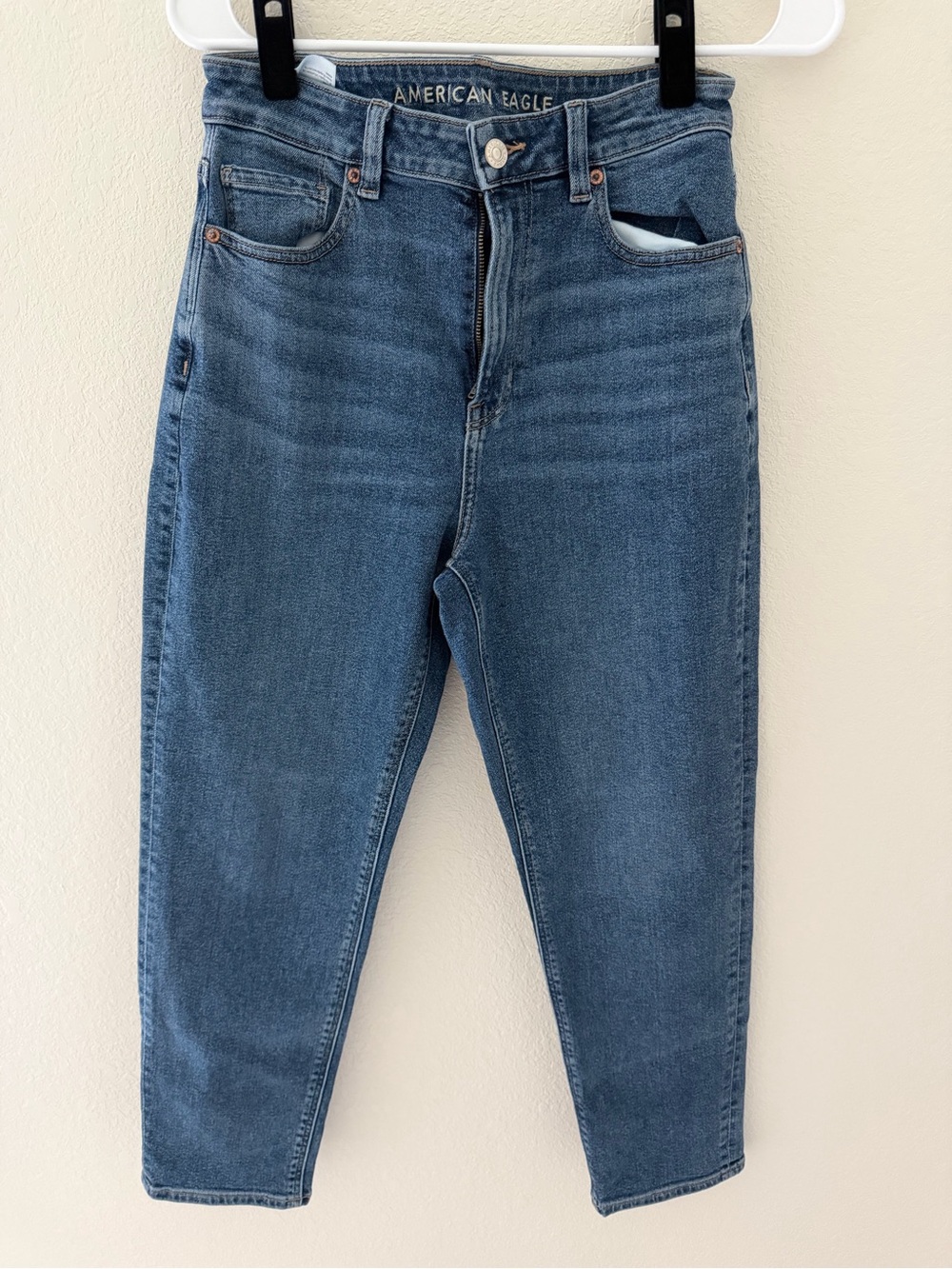 American Eagle Outfitters Medium Blue High-Rise Women's Jeans